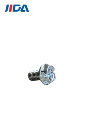 M4 X 10mm Altıgen Çapraz Gömme Cıvata Phillips Flanş Başlı Vida
