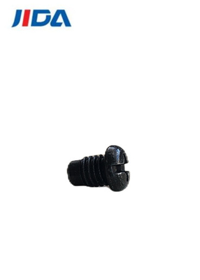 Siyah Çinko Tava Başlı Çapraz Bileşik Yivli Phillips Makine Vidaları M5 x 6.4mm