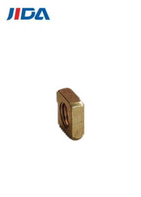 IATF 16949 Kurşunsuz Kare Bakır Cıvata Somunu M3 Kaplin Somunu 1.5mm×4.6mm