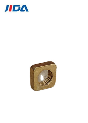 IATF 16949 Kurşunsuz Kare Bakır Cıvata Somunu M3 Kaplin Somunu 1.5mm×4.6mm