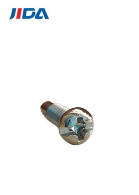 Nikel Kaplamalı Phillips Makine Vidaları Altıgen Başlı Omuz Cıvatası M3.5x10